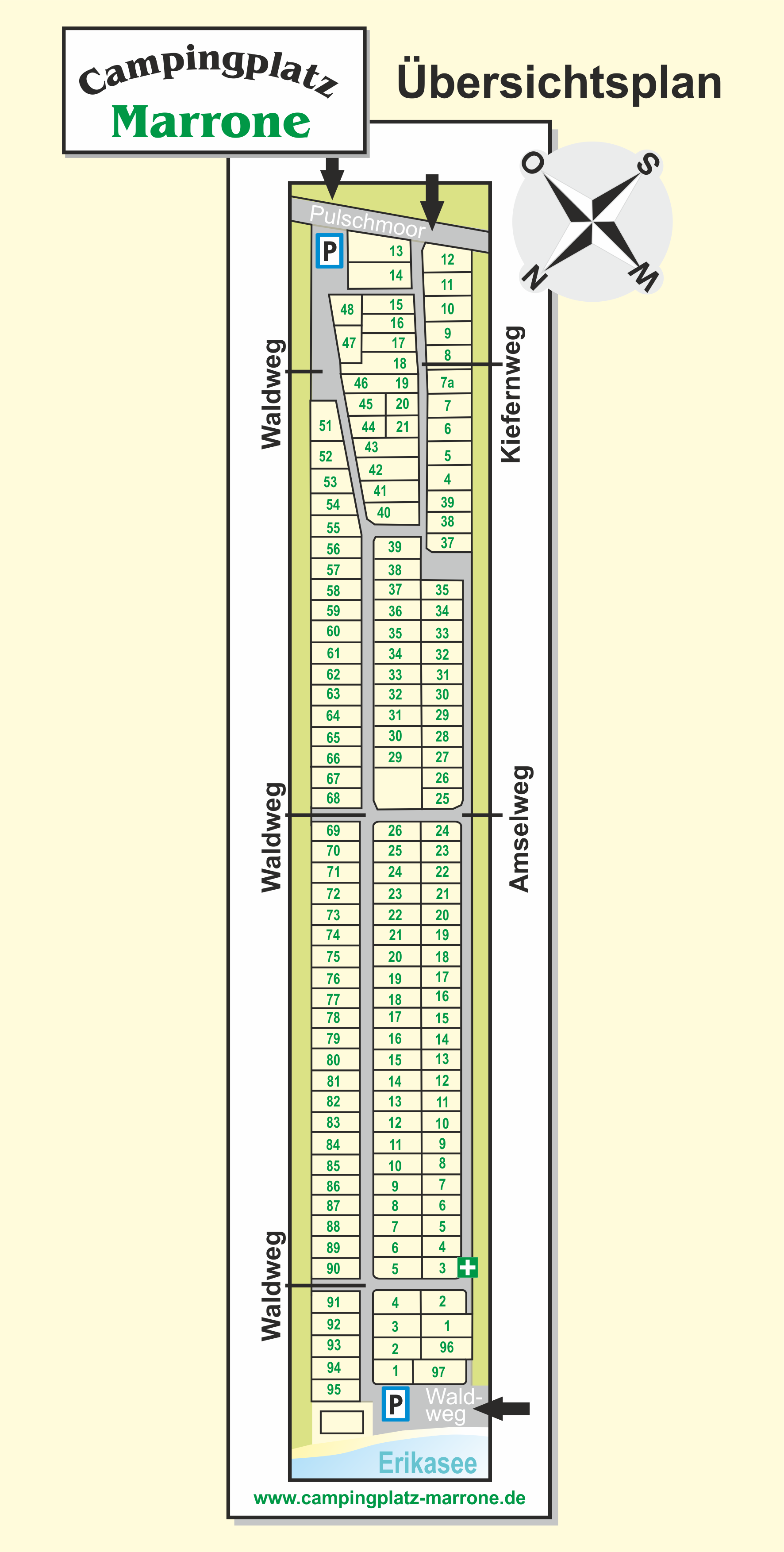 lageplan marrone